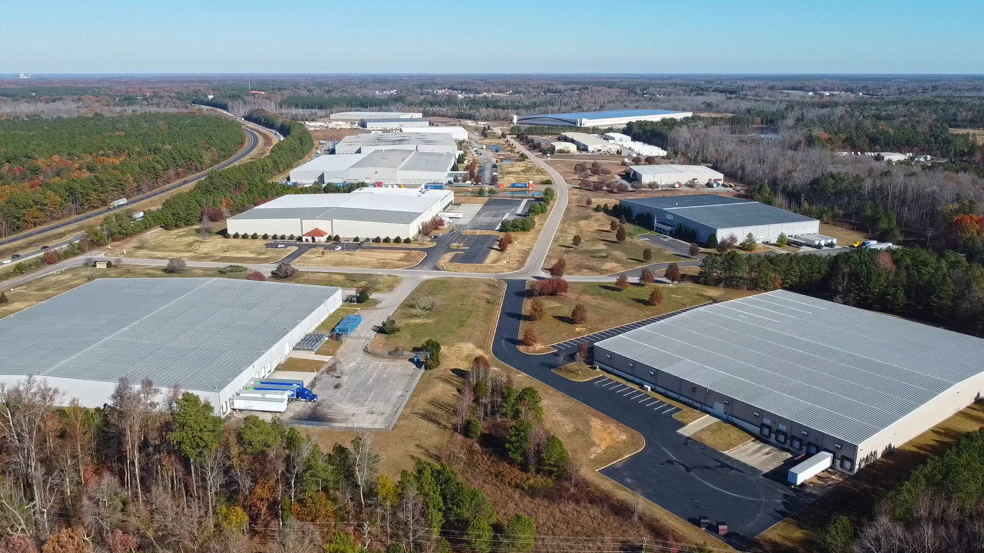 SouthPoint Business Park Prince George VA Aerial View