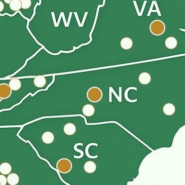 SouthPoint Business Park Regional Map - Mocksville, NC Location