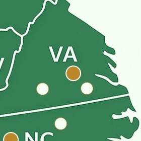 SouthPoint Business Park Regional Map - Prince George, VA Location