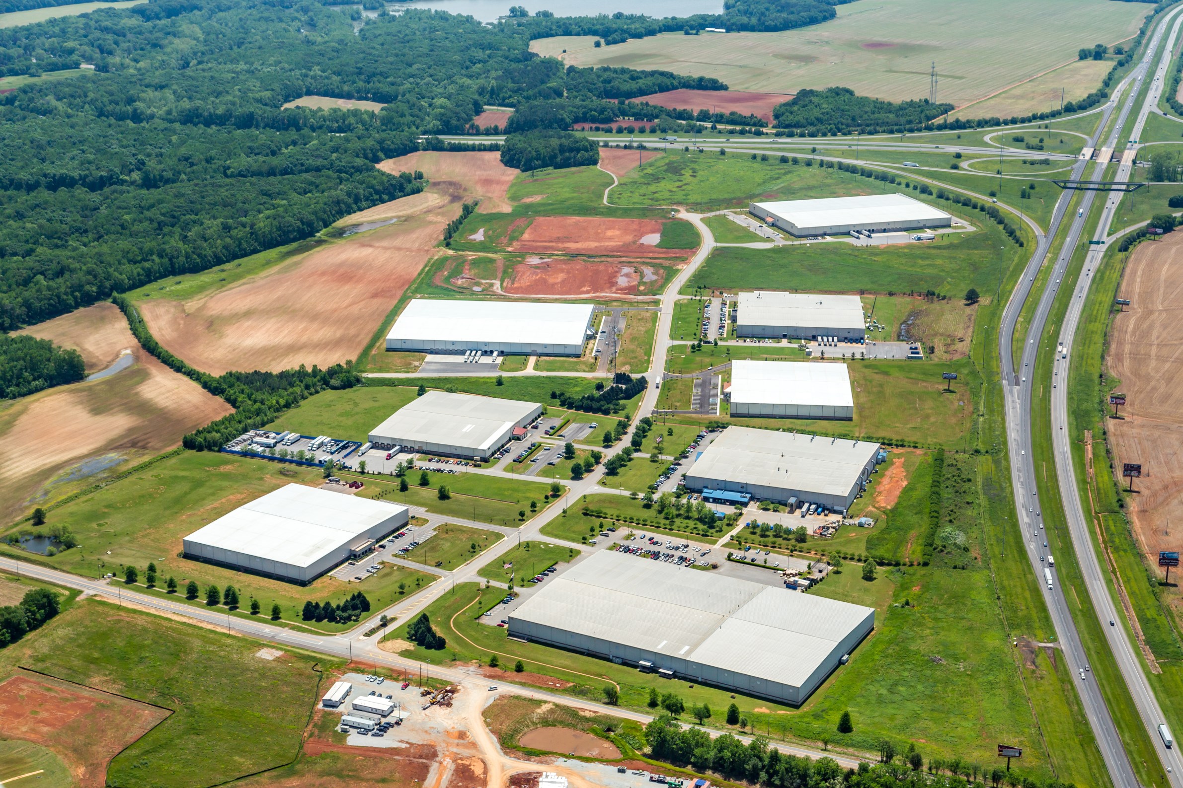 Aerial view of SouthPoint Alabama