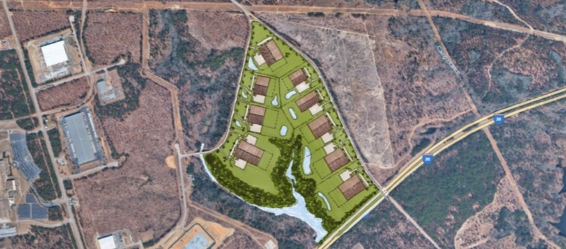 Aerial view of SouthPoint South Carolina