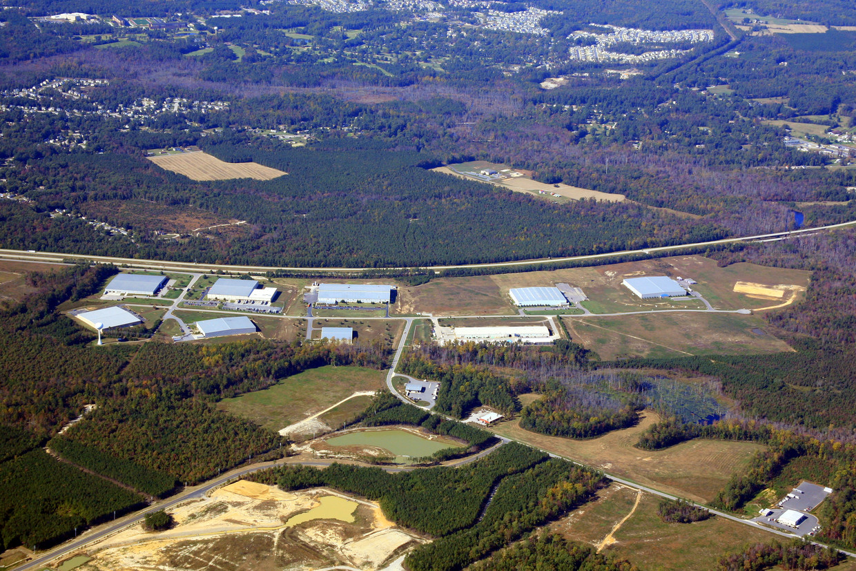 Aerial view of SouthPoint Virginia